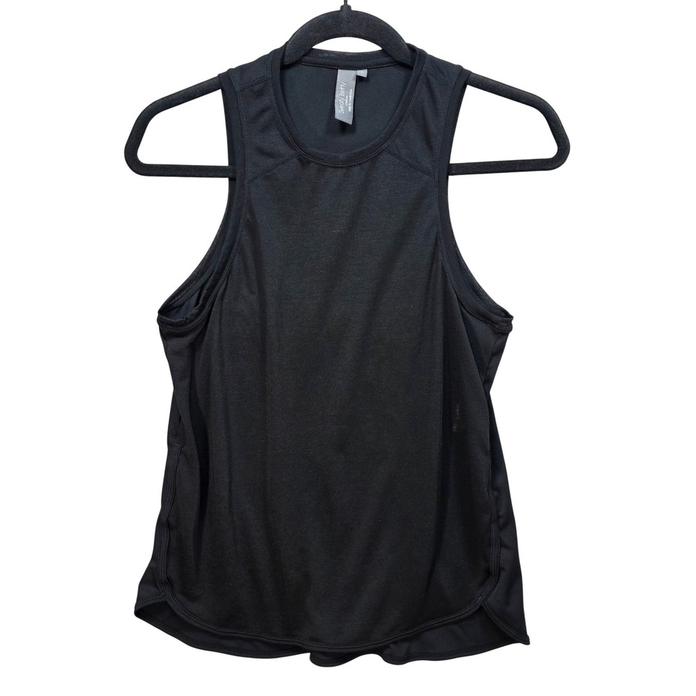Sweaty Betty Tank Top Women S Black Racerback Activewear Gym Workout Sports Mesh